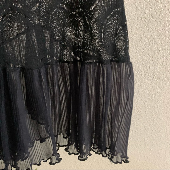 Vintage Cine Star Asymetrical Sheer Dress - Picture 6 of 9